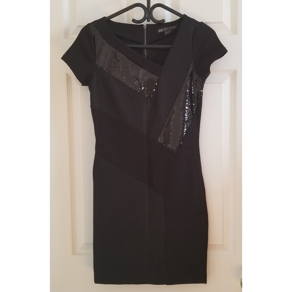 Armani Exchange Black Dress